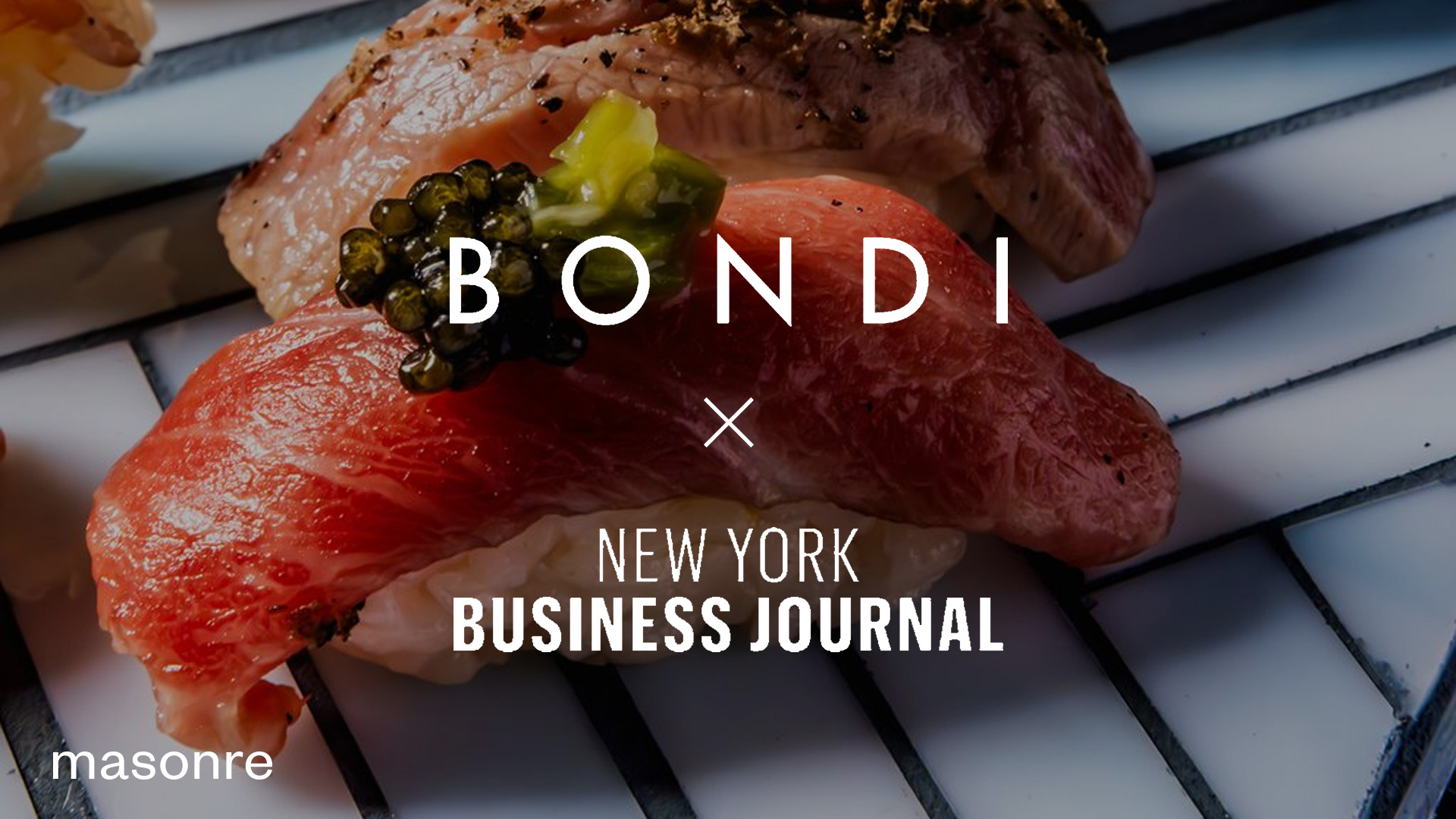 Bondi Sushi taking over Michelin-starred Sushi Ginza Onodoera space