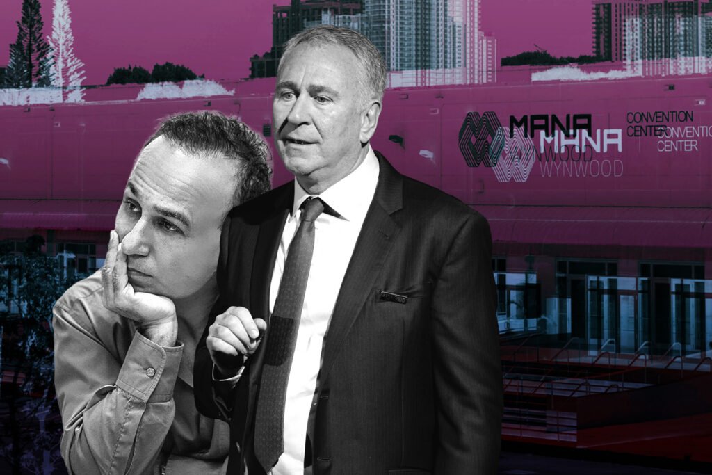 Moishe Mana, Ken Griffin and Mana Wynwood (Getty, Mana Wynwood).